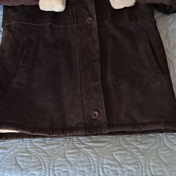 JPERCY FOR MARVIN RICHARDS SUEDE WINTER COAT - Picture 4 of 16